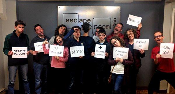 We always have a great time at Escape the room Oregon.