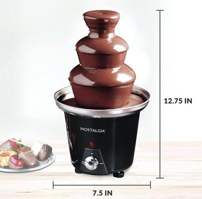 nostalgia chocolate fountain