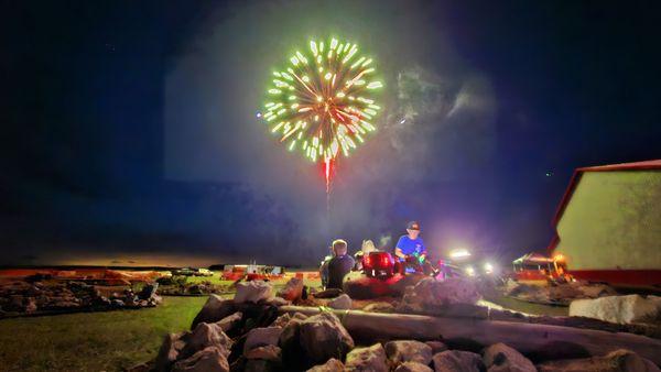 Horizon Hobby Rc fest 2024 at Eli field Monticello, IL. Night crawl and fireworks.