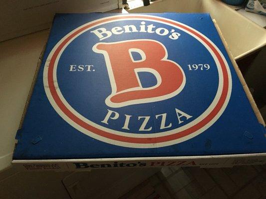 A Big Benito box, huge