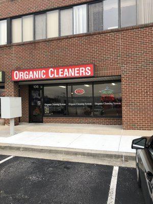 Veterans Organic Cleaners storefront