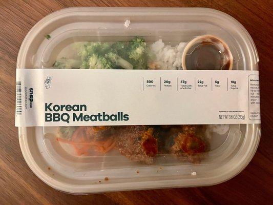 Korean Meatballs