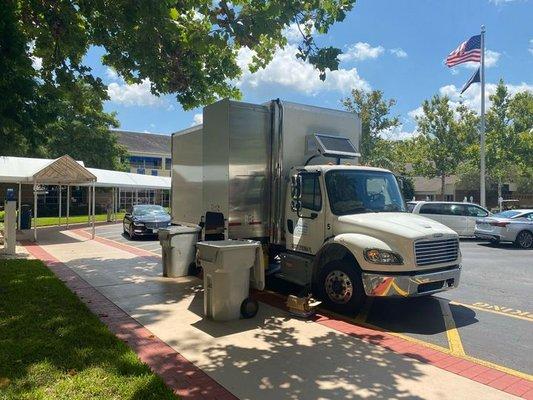 First Coast Shredding came to my office in Jacksonville the same day I called!