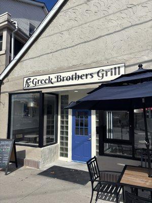 Outdoor image of Greek Brothers Grill