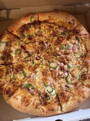 Bbq chicken pizza