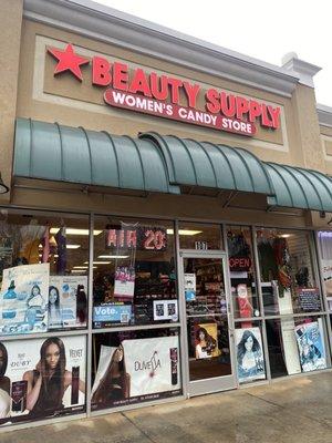 Store Entrance Beauty Supply