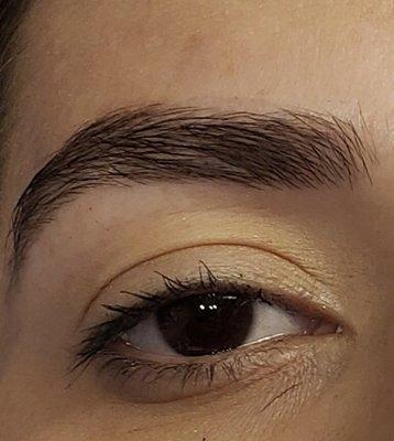 eyebrows threading