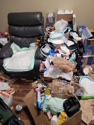 Hoarded Senior Citizen Apartment Home #SeniorHoarding #Shopping #Addiction #Collecting #SeniorCitizen #JunkRemoval #TrashOut #Cleanup