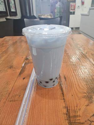 Butterfly flower boba