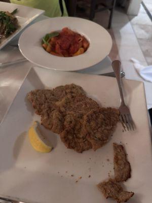 Veal Milanese.