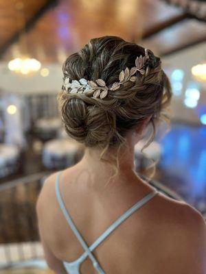 Bridal hair