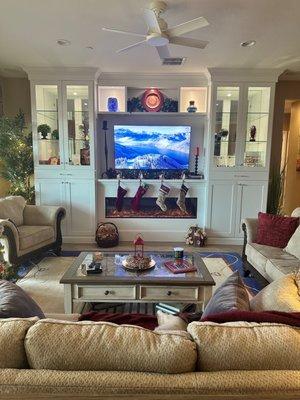 Custom Entertainment Center 12-20-22