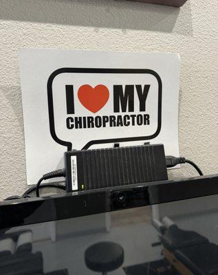 I love my chiro!!!