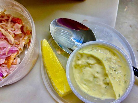 House Made Tartar Sauce-honestly "The Best" I have ever had-December 2022