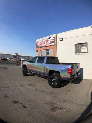 vehicle wraps its the new thing for all your custom cars  come by and we will provide the best installation for your ride