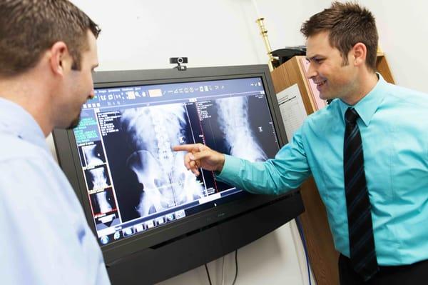 Electronic X-rays are an important part of treatment.