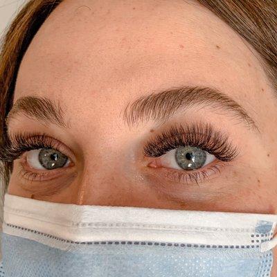 hybrid eyelash extensions