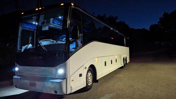 56 passengers Motorcoach