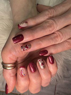 Gel-X Christmas Design