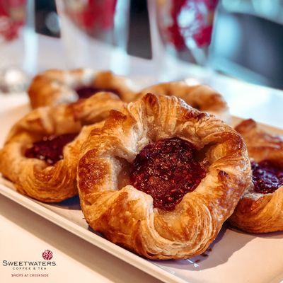 Raspberry Crown Danish