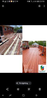 Deck Floor Rejuvenation