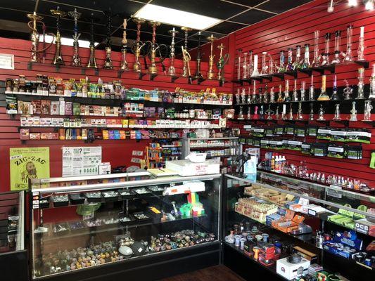 Variety of Tobacco Products including: E-cigarettes, Hookah, Hookah Flavor, Water Pipes, etc.