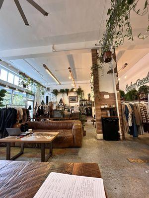 Gorgeous mercantile and plants