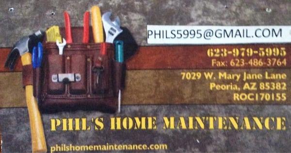 Phil's Home Maintenance