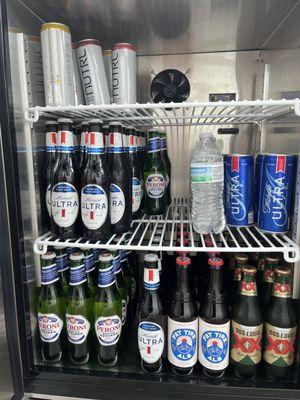 Stocked outdoor refrigerator