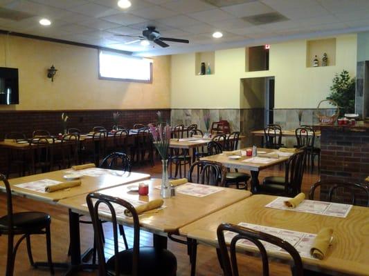 Dining room area