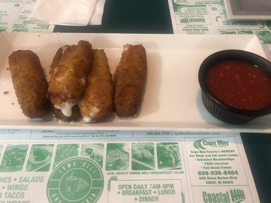 Mozzarella Sticks! So good!