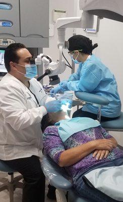 Root canal treatment