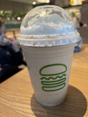 Coffee & Donuts Shake tastes like mocha