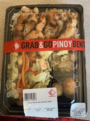 Grab and go bento box