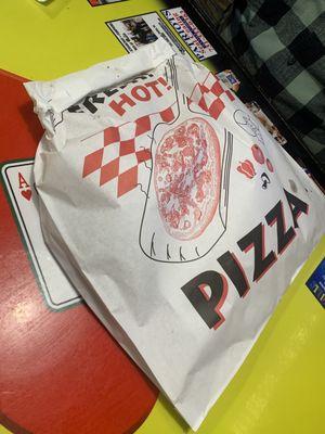 Pizza to go....in a bag?????