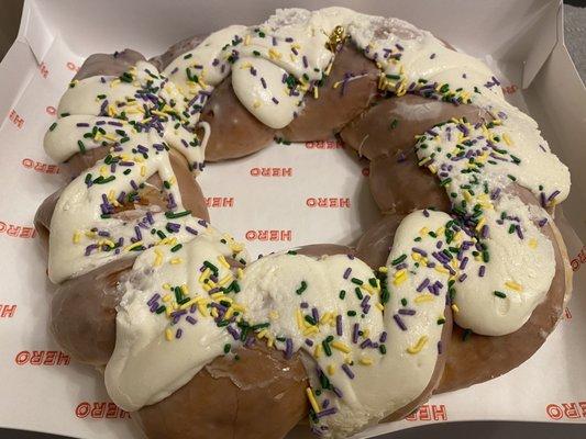 King Cake for Fat Tuesday