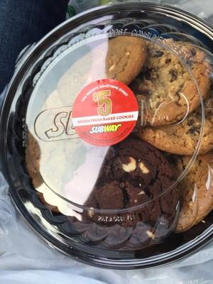 $5 cookies