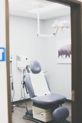 Durango Dermatology patient room