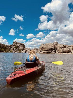 Sylvan Lake Kayaking