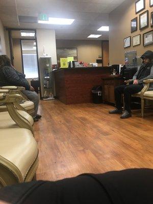 Waiting room/ front desk