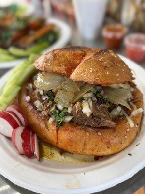 Birria Bread Bowl