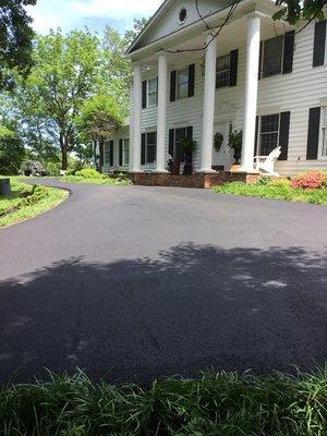 Fresh driveway