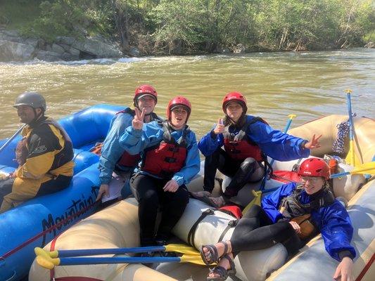 River rafting adventure