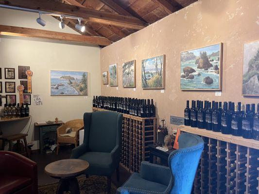 Tasting room