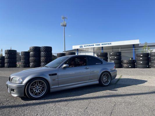 Superior Tire Service getting me back on the road!