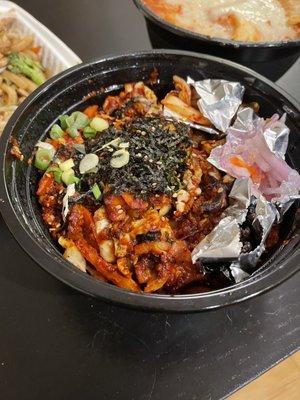 Octopus Dolsot Bibimbap