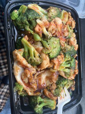 50. Chicken with Broccoli