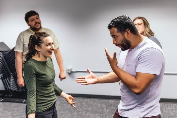 Adult, teen and kid improv classes