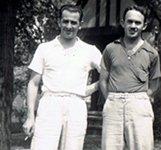 That good looking man on the right is my grandfather, Sam.