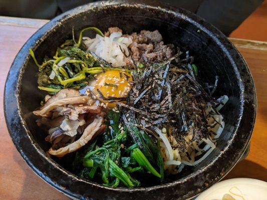 Hot Stone Pot Bibimbap